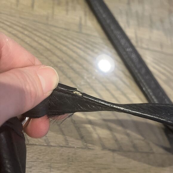 Coach Black Pebbled Leather Turnlock Flap Closure Crossbody Bag Purse 23663 - Picture 8 of 9